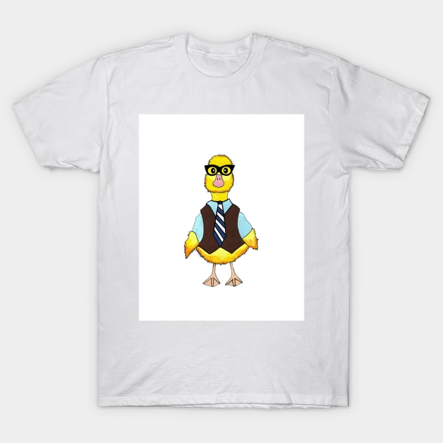 PROFESSOR Duck T-Shirt by SartorisArt1